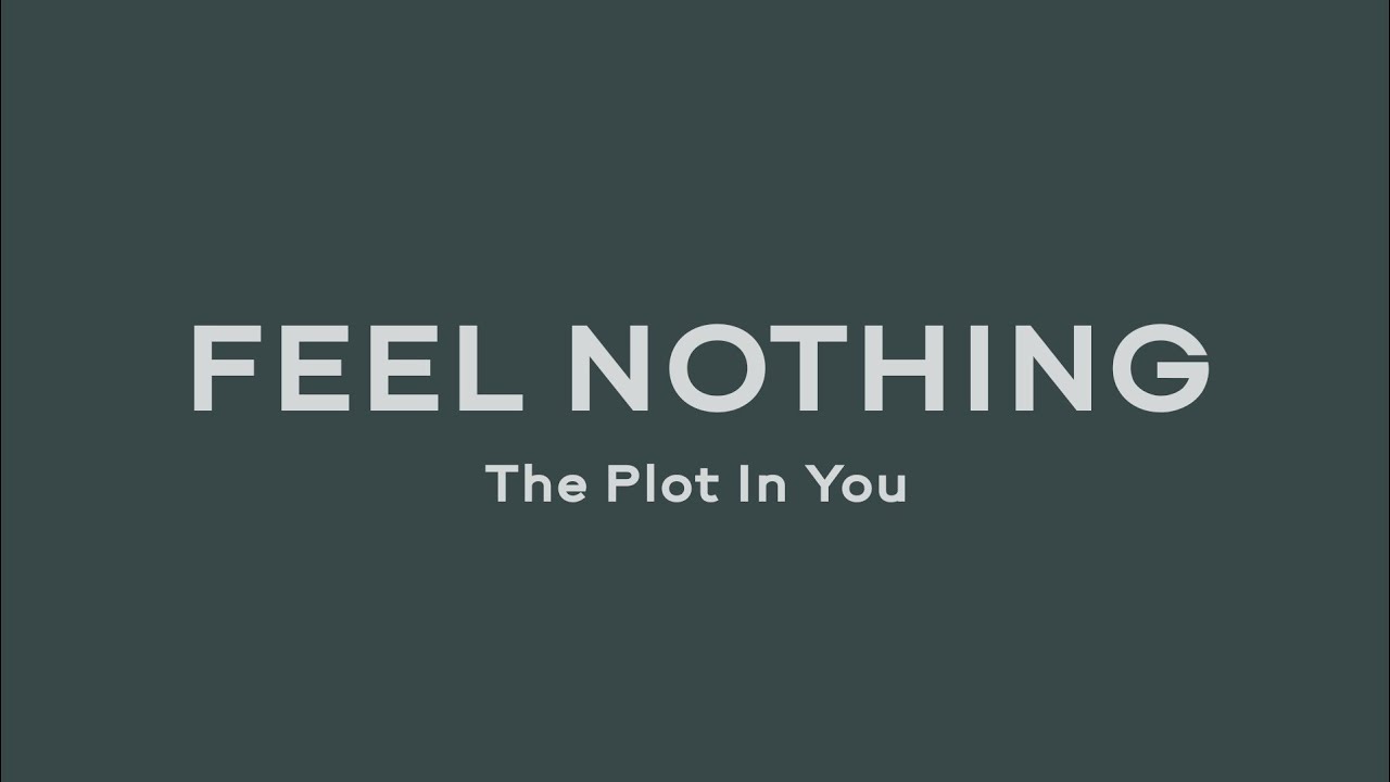 FEEL NOTHING - The Plot In You (Lirik dan Terjemahan)