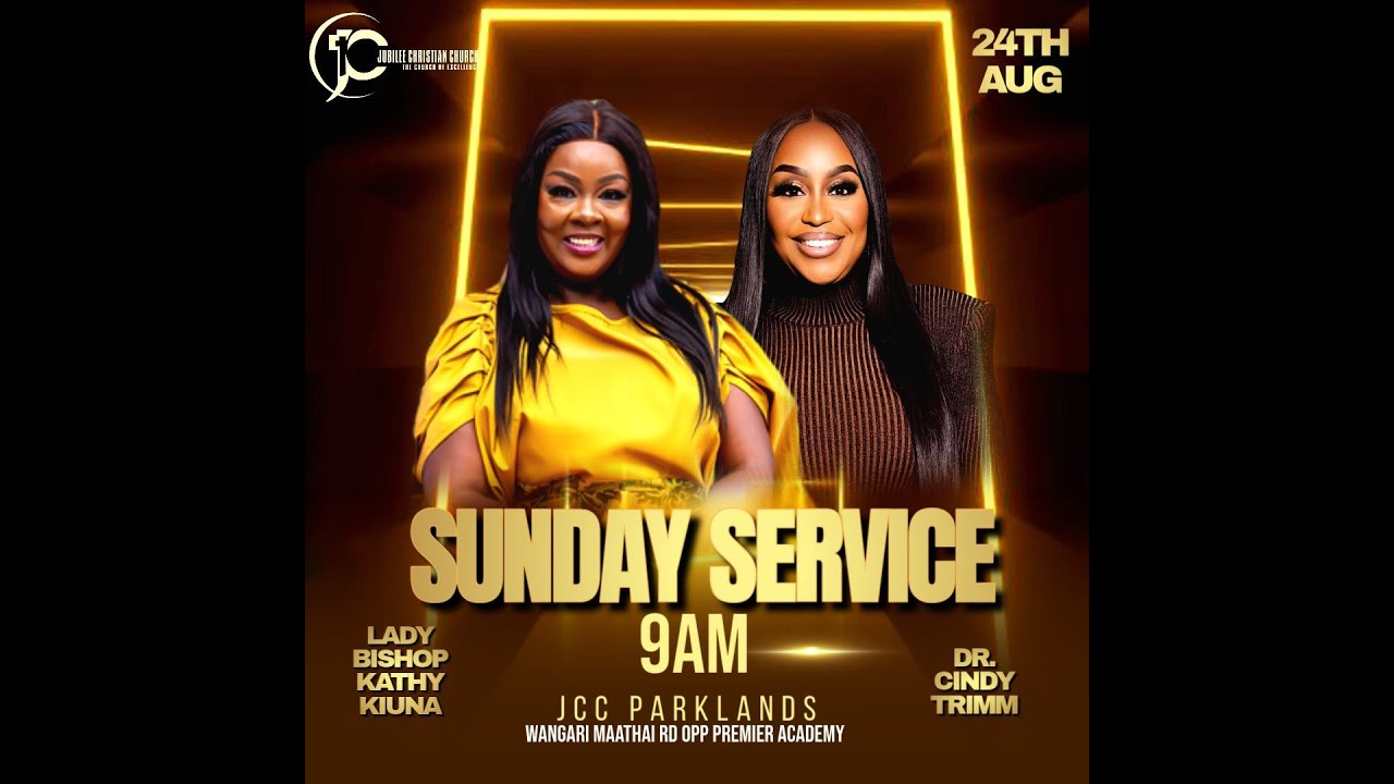 GRACED FOR THE GRIND || DR. CINDY TRIMM || JCC SUNDAY LIVE SERVICE || 24.08.2025