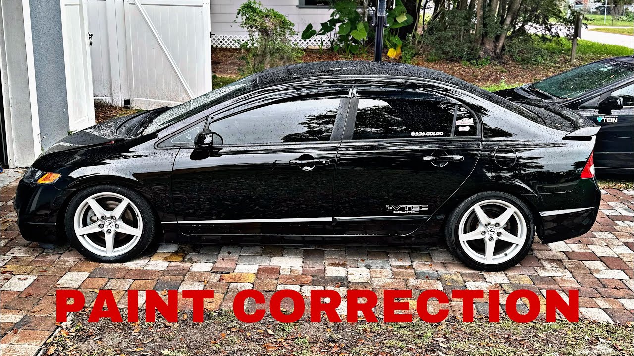 SAVING MY 8TH GEN CIVIC SI (Paint Correction)