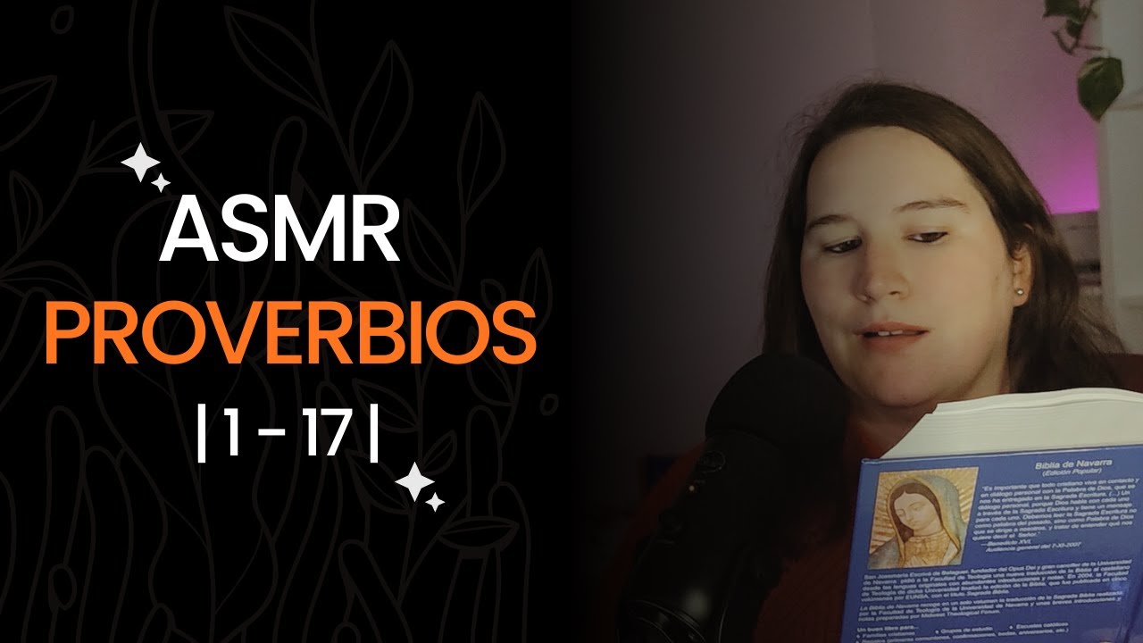 Deja que PROVERBIOS te guíen a una fe INQUEBRANTABLE | ✝️ ASMR cristiano