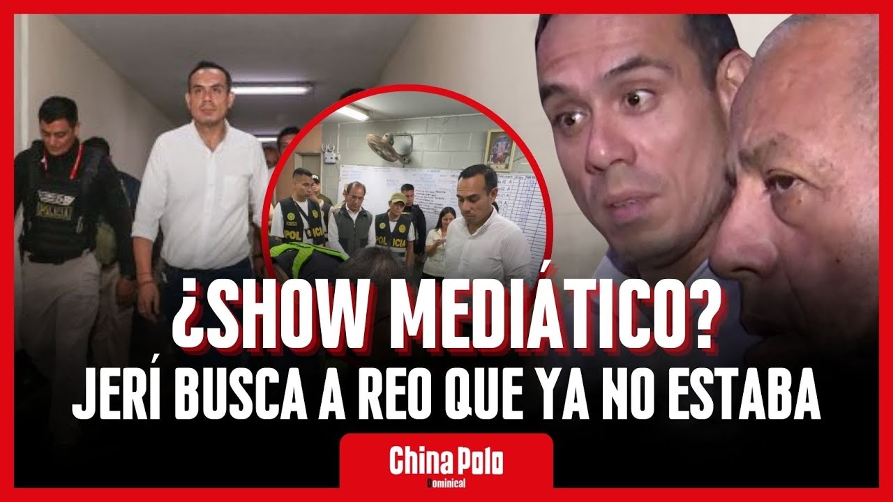 ¿SHOW MEDIÁTICO? Jerí habría buscado a reo que ya no estaba en Ancón para tapar Chifagate