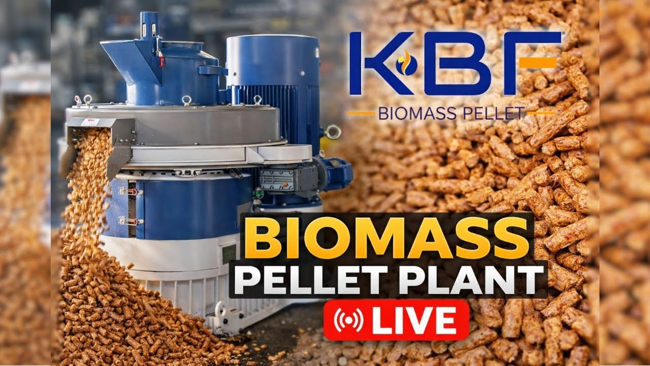 Automatic Biomass Pellet Machine | Pellet Plant Manufacturer India