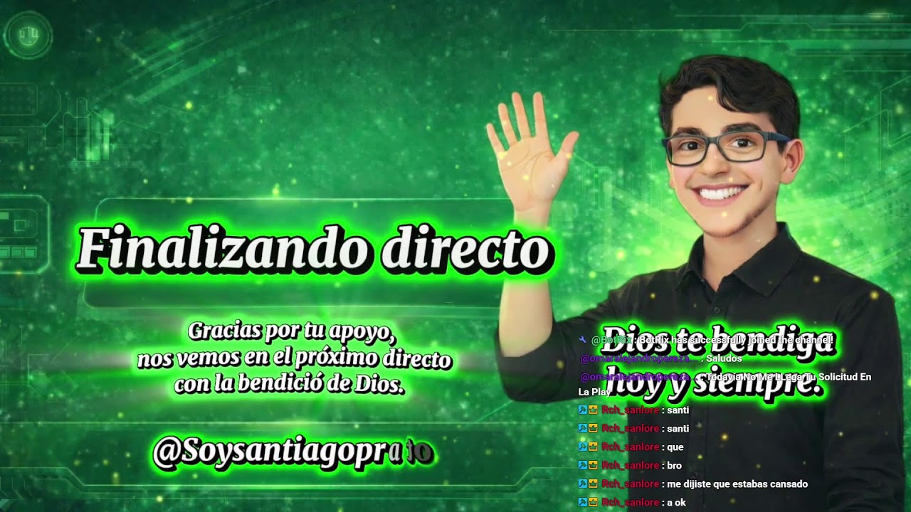 QUE LA PAZ DE DIOS ESTÉ CONTIGO Y CON TU ESPÍRITU /SOYSANTIAGOPRATO PODCAST SESSION/.