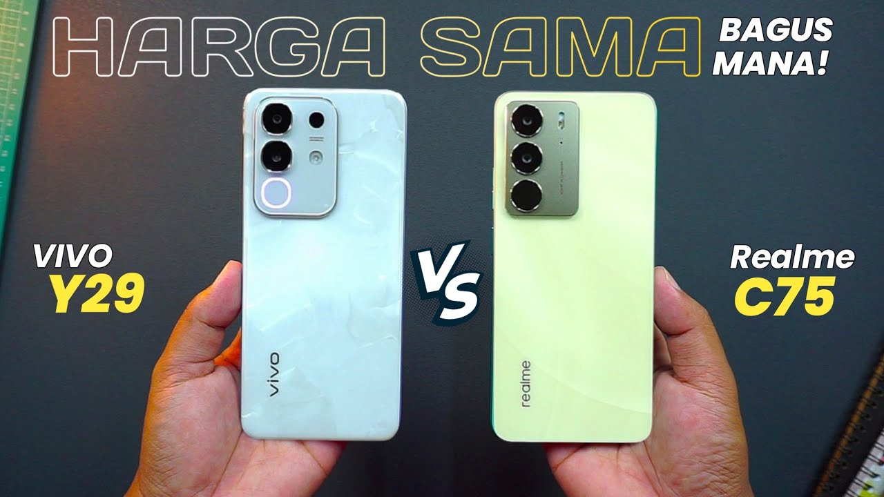 HARGA SAMA MENDING MANA..?? Vivo Y29 vs Realme C75 Jangan salah pilih..!!