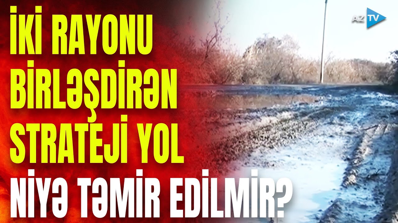 Bu rayondan Bakıya gedən ən qısa yol görün nə hala düşüb: sakinlər şikayət etdi – QURUMDAN AÇIQLAMA