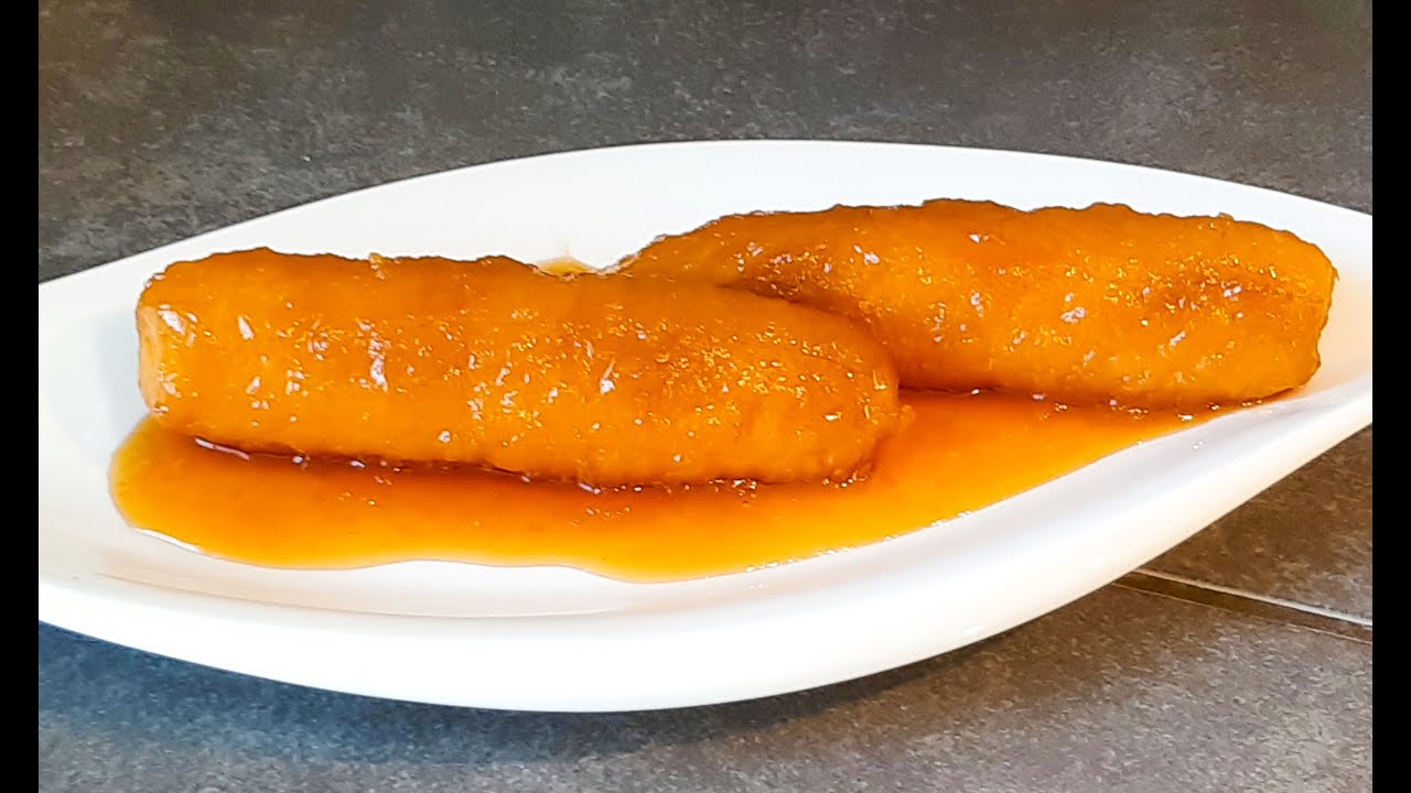 Plátano Borracho receta Cubana