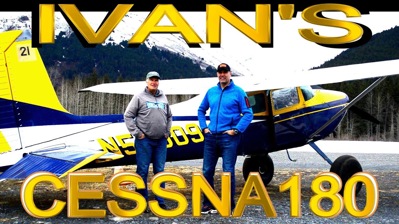 Ivan's Cessna 180 #bushplane #backcountry #trip #alaska #airstrip #aviation #aopa #2023 #alaska