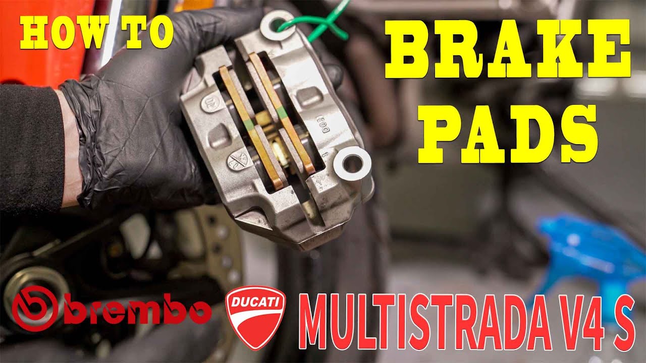 How to Change Brembo Brake Pads Ducati Multistrada V4S Edition