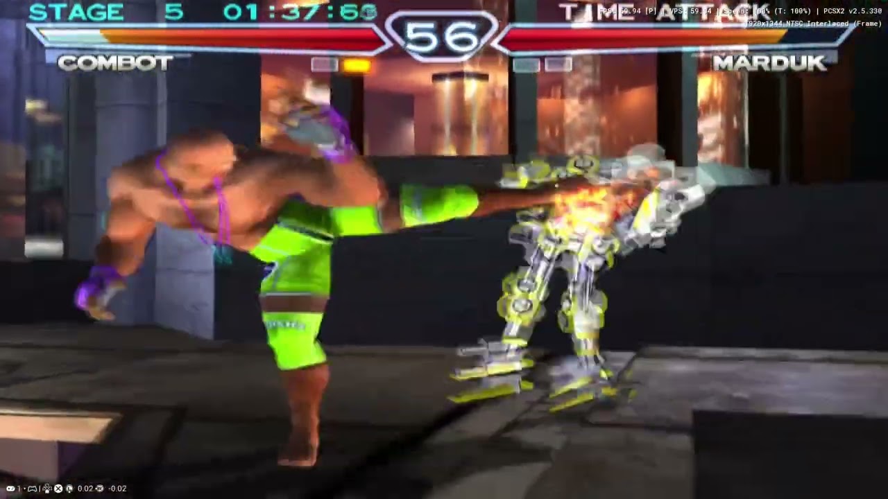 TEKKEN 4 Time Attack with Combot  03:26:68 WR