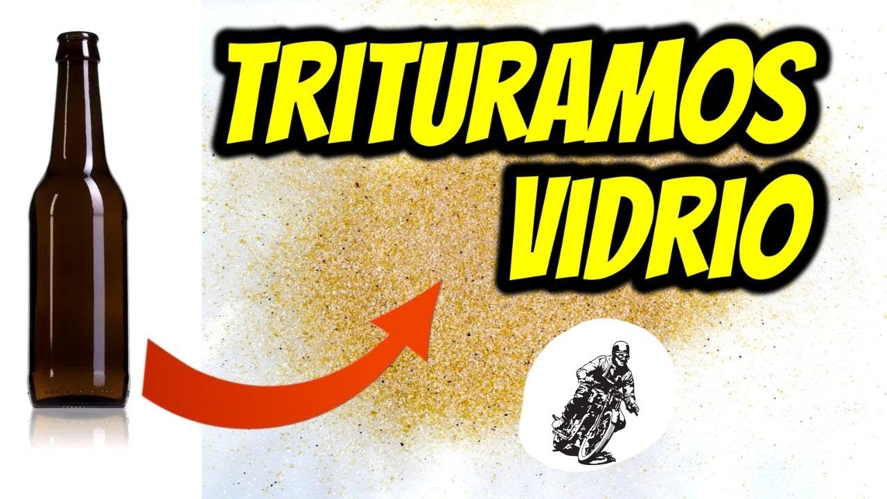 Construir una máquina para triturar vidrio