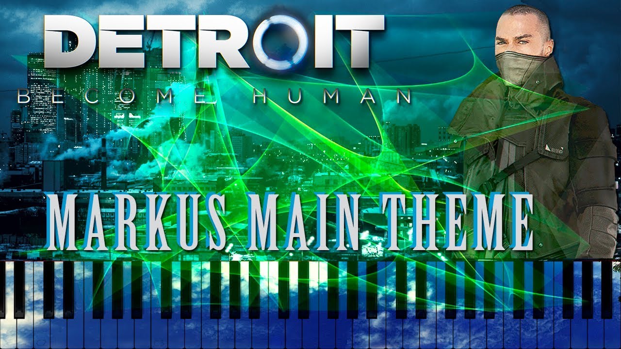 ► Detroit - Become Human ♫ Markus Main Theme ♪ (sheet piano) ♪