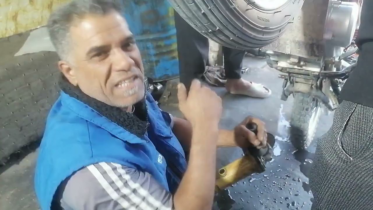 تبديل ستان الوسط للدراجة بحالة إذا حاشر وميطلع