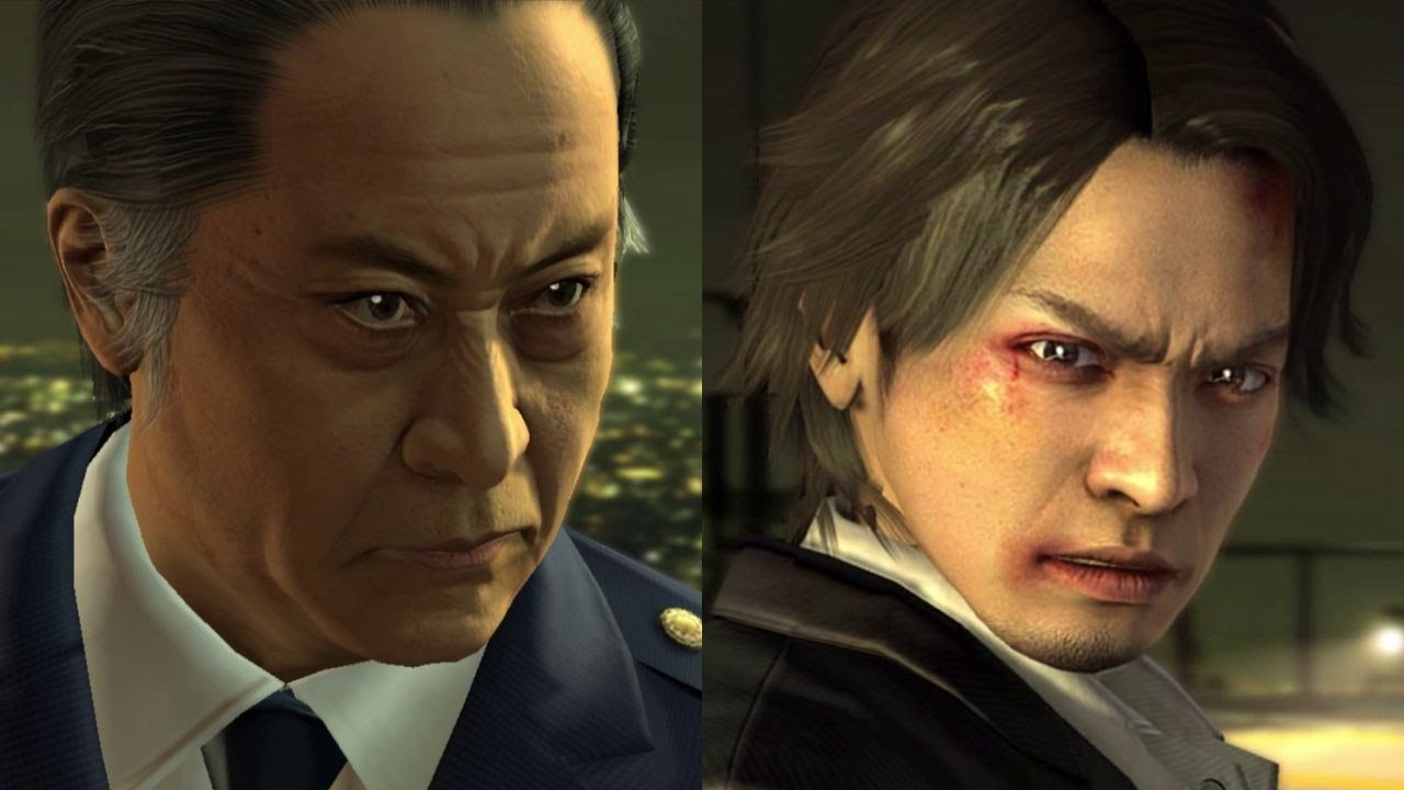 Yakuza 4 Remastered - Seishiro Munakata Boss Fight (No: Damage, Weapons, Drunk) Legend