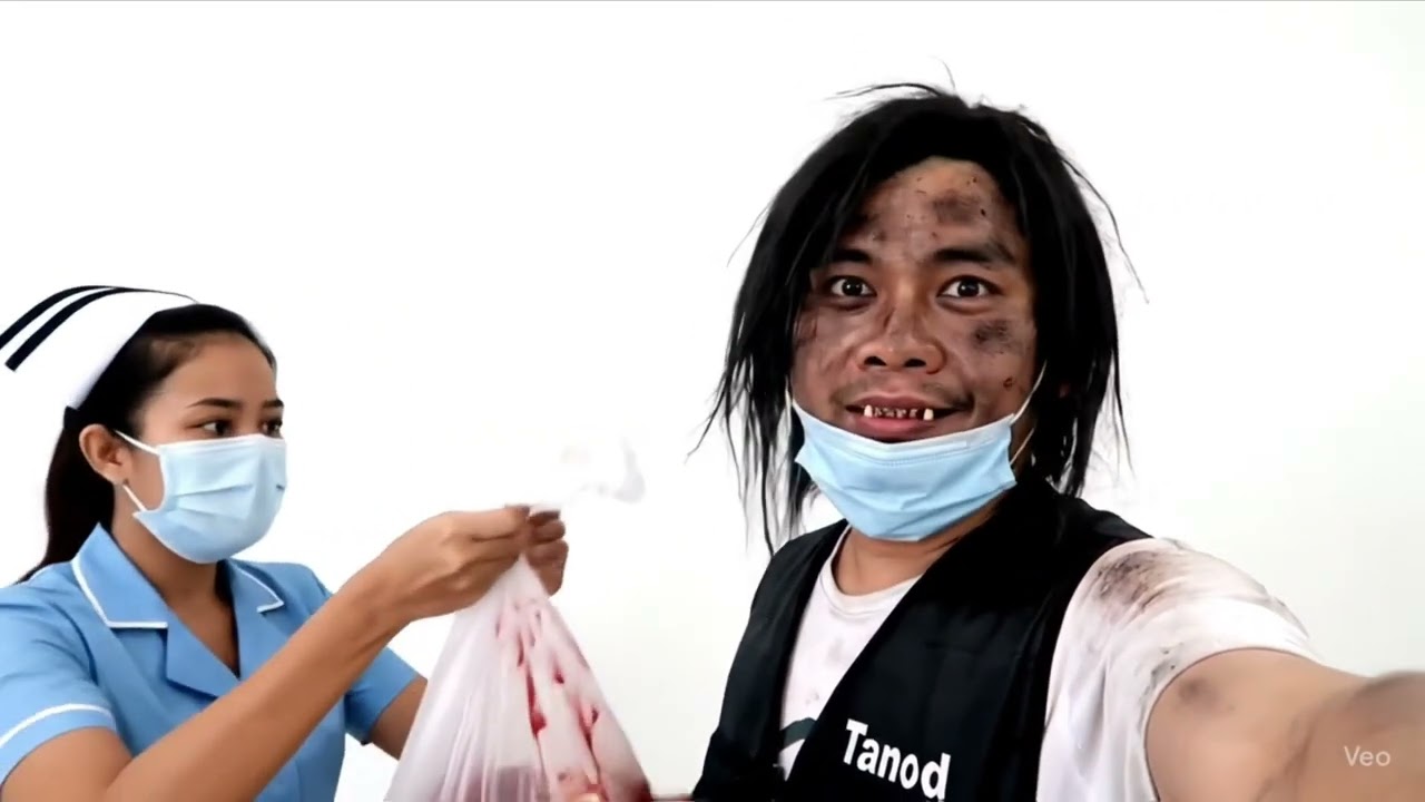 Excited ang aswang sa pa event ng barangay!