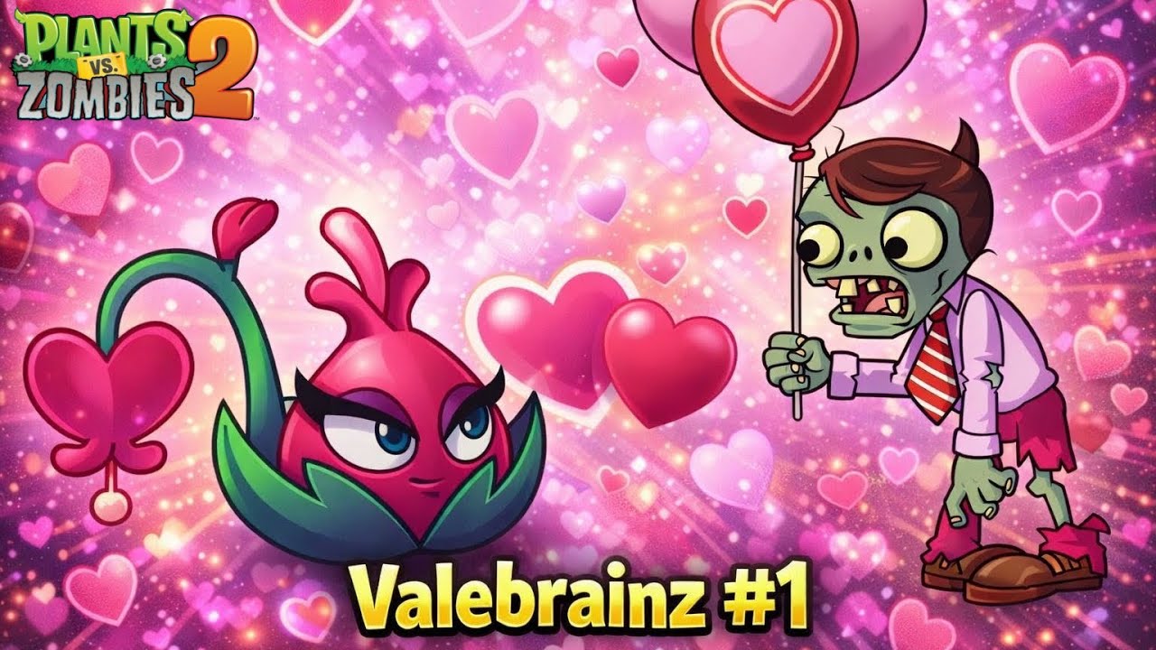 Valebrainz #1 (Plants Vs Zombies 2 It's About Time) #premiumplant 