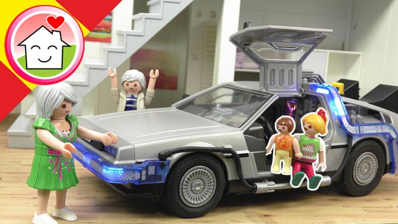Playmobil en español La familia Hauser en el futuro - Regreso al futuro