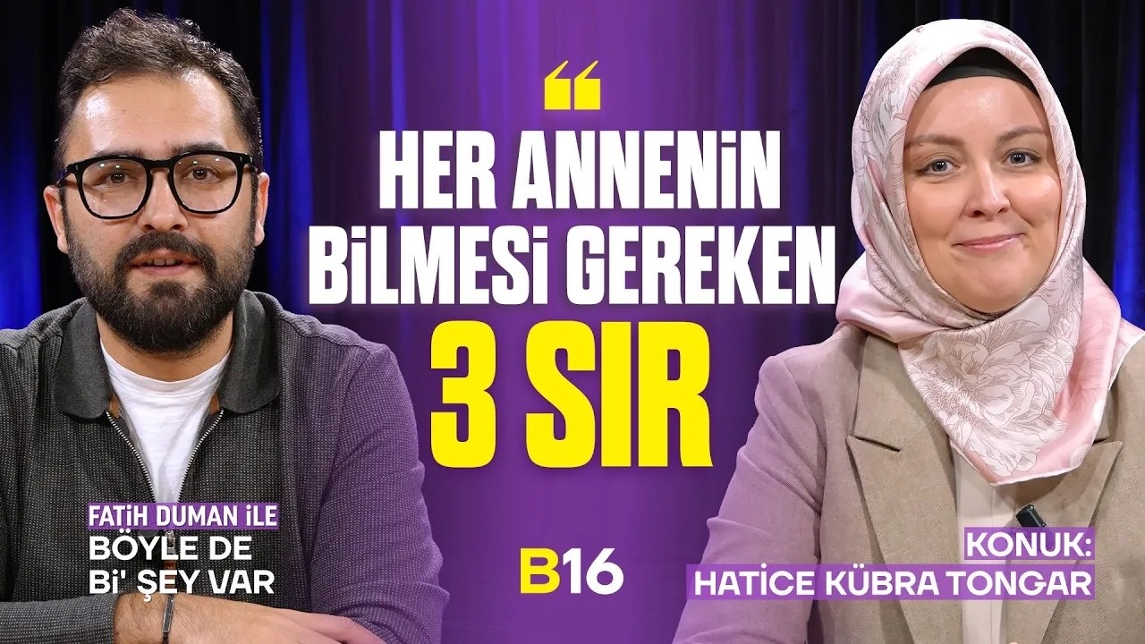 Aile İçi İletişimde Sık Yapılan Hatalar! - Hatice Kübra Tongar | Böyle de Bi' Şey Var