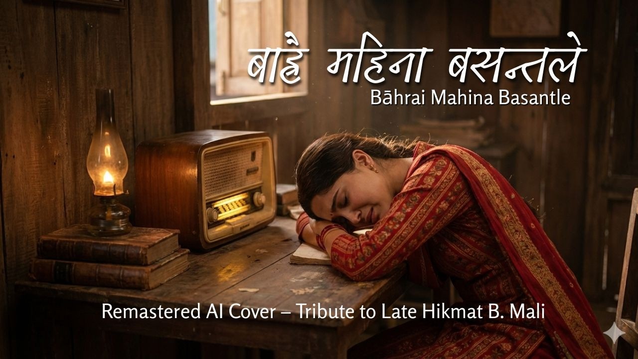 Bāhrai Mahina Basantle बाह्रै महिना बसन्तले (Remastered AI Cover – Tribute to Late Hikmat B. Mali)