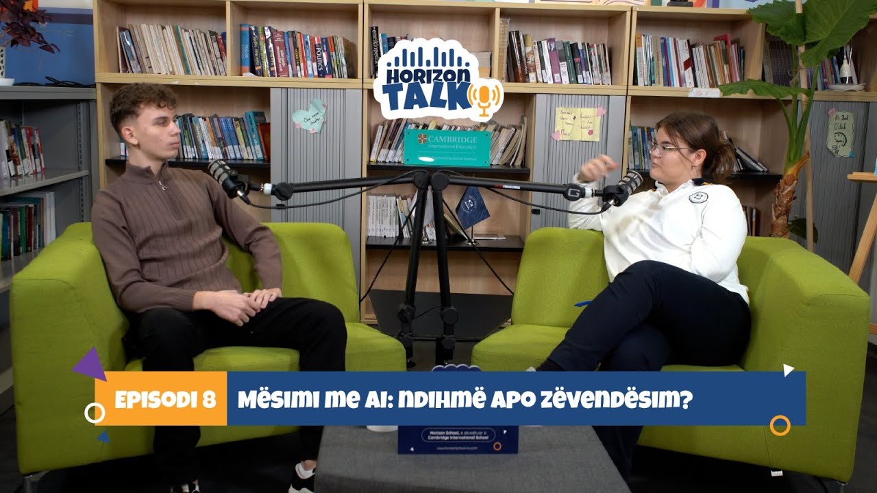 HorizonTalk, Episodi 8 - Mësimi me AI: ndihmë apo zëvendësim?
