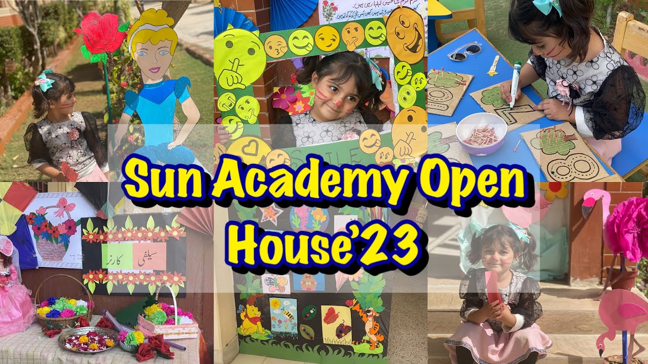 Open House Tour 2023 | Kids Fun & Games | School Vlog