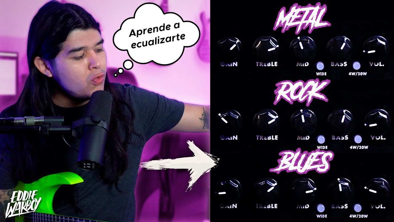 CÓMO ECUALIZAR TU AMPLIFICADOR DE GUITARRA | Eddie Warboy