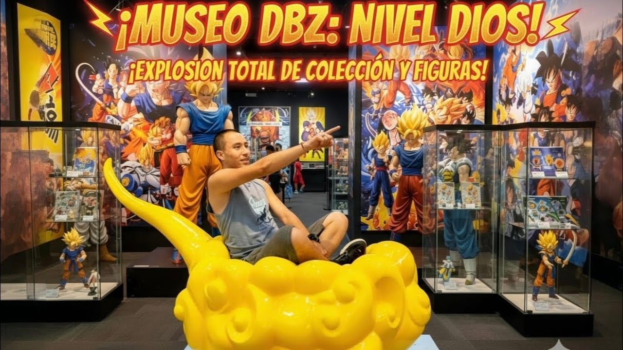 Volviendo a mi infancia en MALL DEL SUR 🤗❤️ (Museo DBZ) 🥲