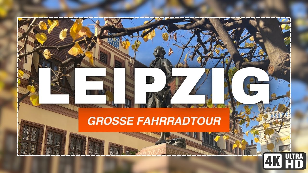Große Fahrradtour in Leipzig 4K