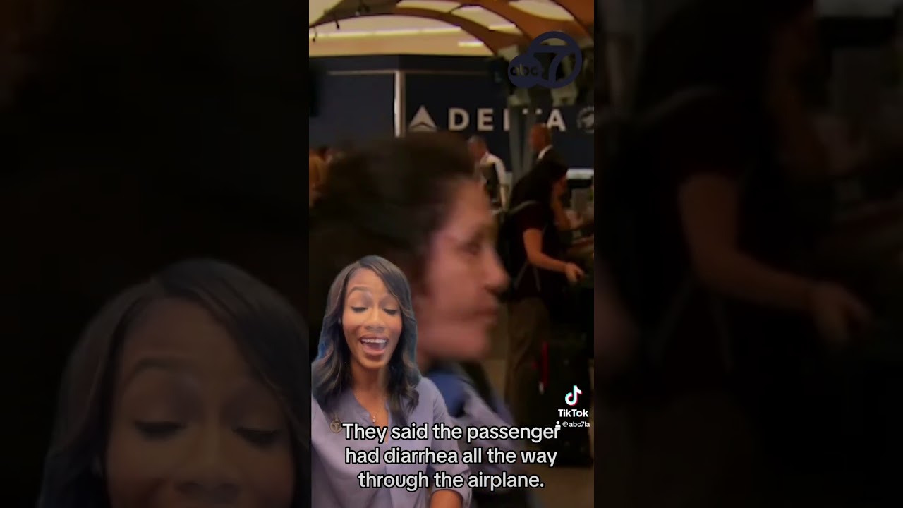 Delta flight forced to turn around because of diarrhea incident #ytshorts
