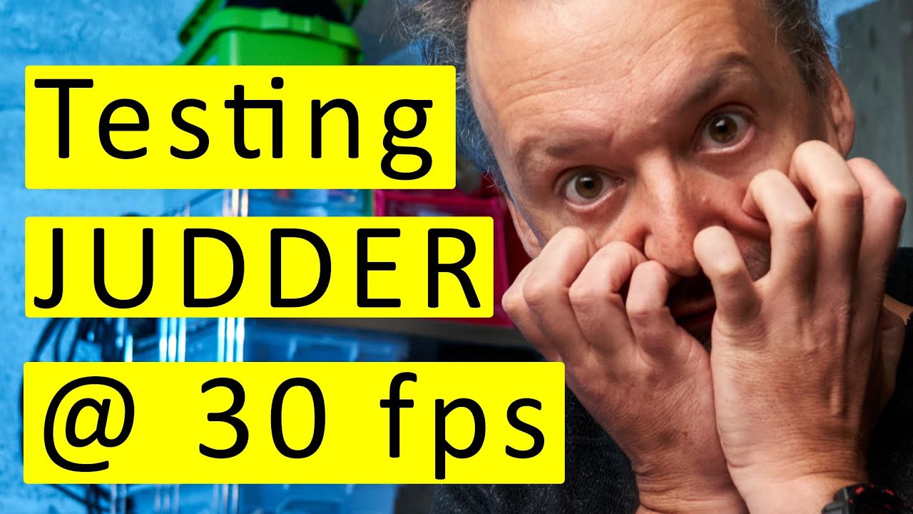 Testing Judder - Video at 30 FPS - pans recorded on BMPCC 6k pro