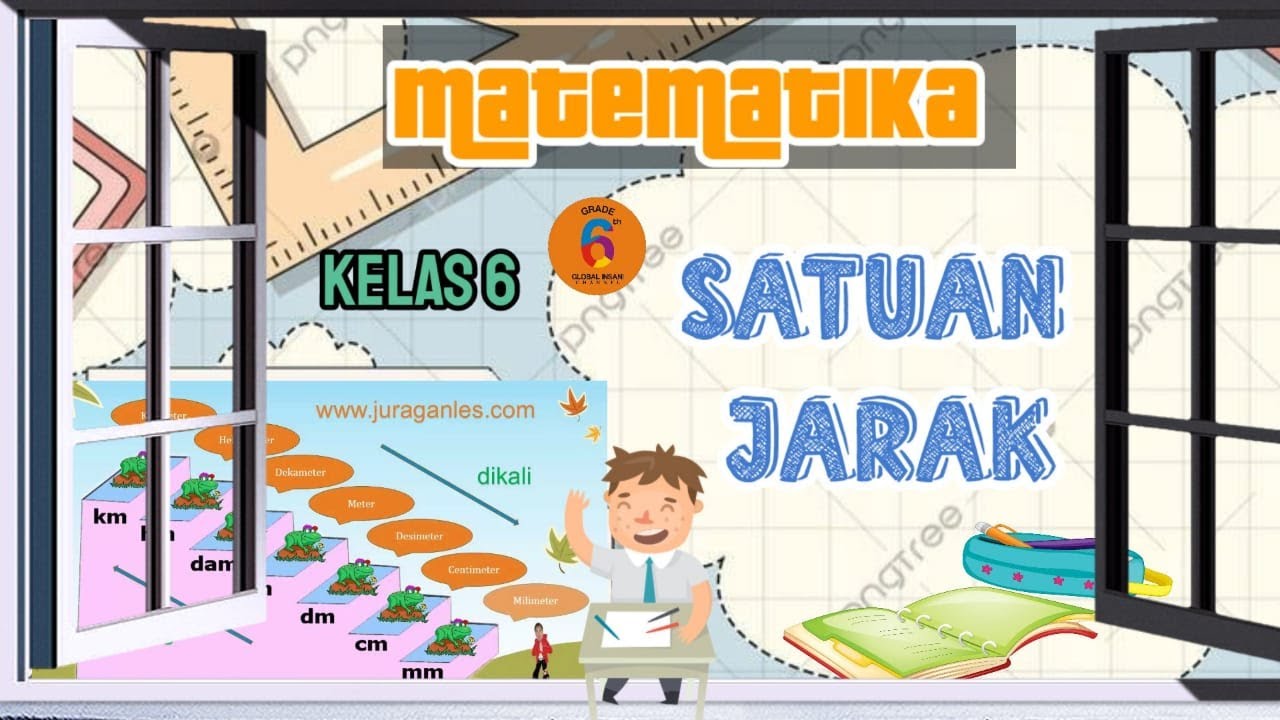 MATEMATIKA KELAS 6 | SATUAN JARAK | GIIS