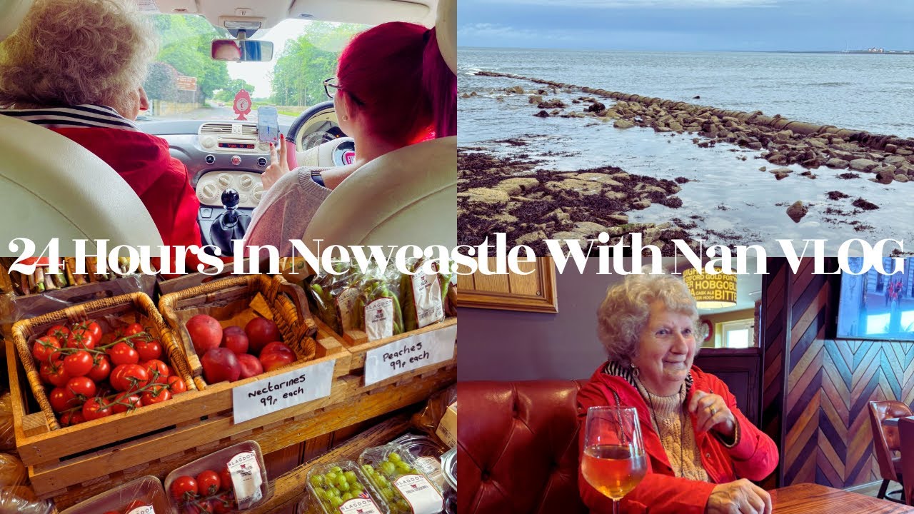 24 Hours In Newcastle *Visiting Nan* VLOG