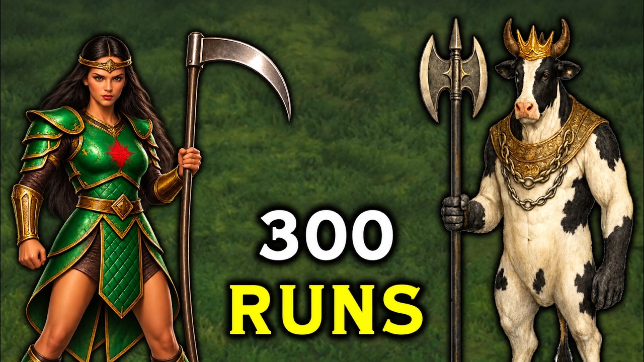 I Farmed The Cow Level For 24 HOURS! - Season 15 D2R RotW