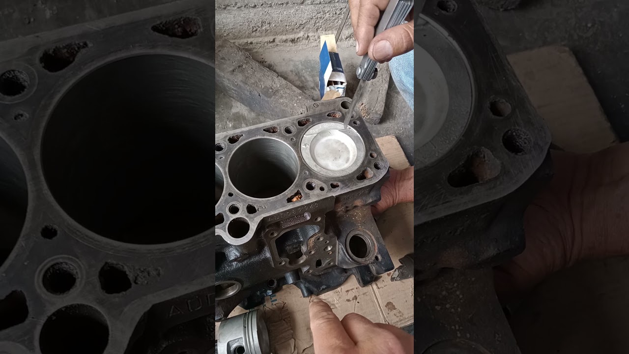JETTA 1.8 - checando los pistones.
