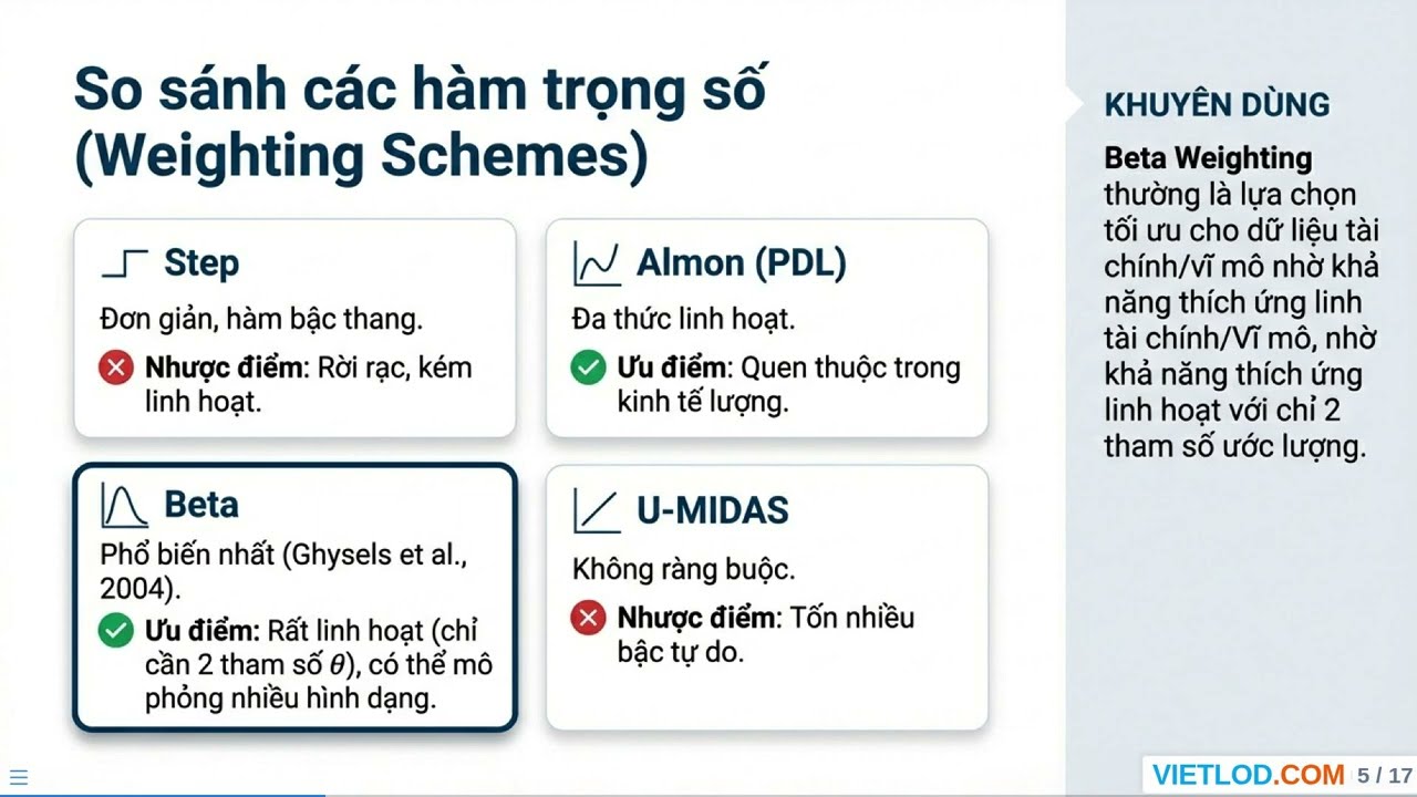 Khám Phá Mô Hình Hồi Quy MIDAS Đa Tần Suất trên EViews #econometrics #statistics #eviews #research
