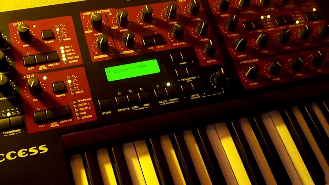 All Synths Access Virus B (HD) - Savage Machine