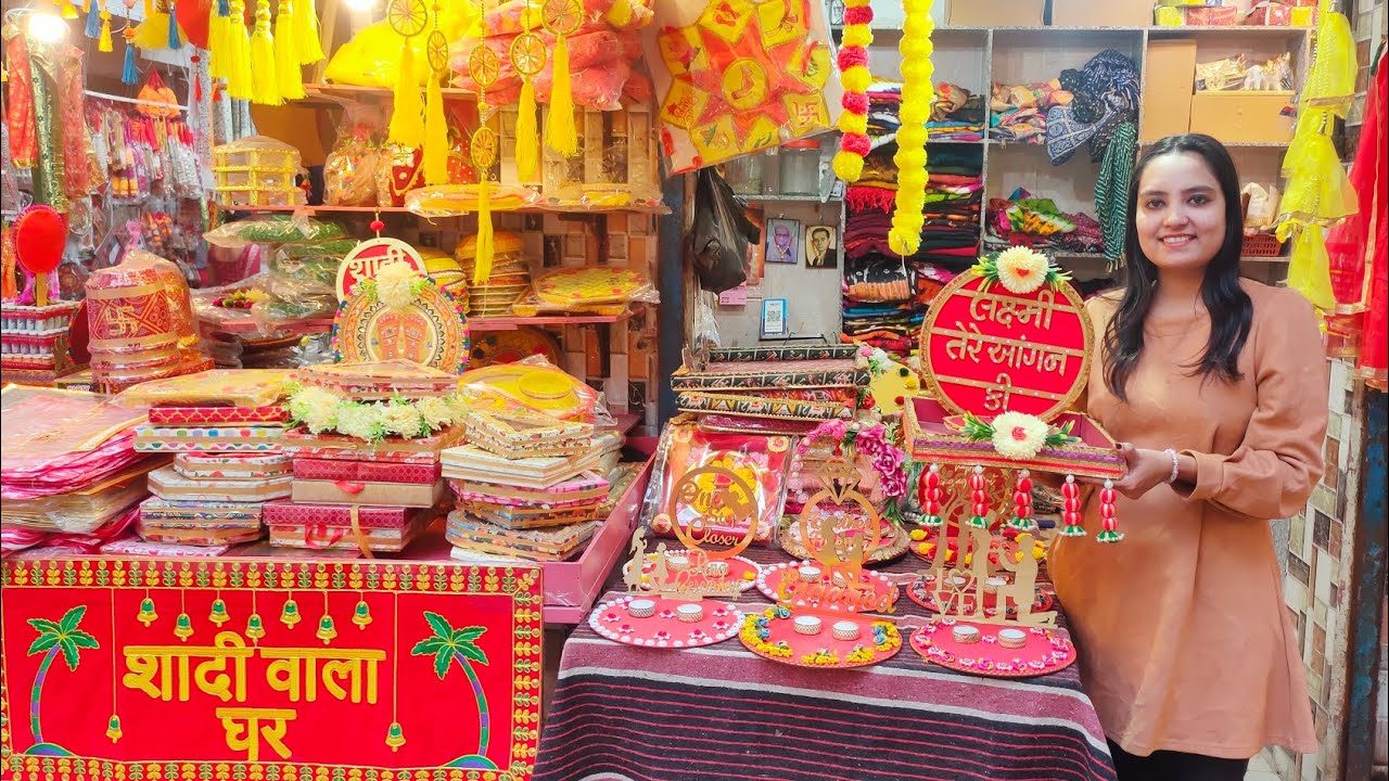 Wedding ki Itni sari Chije Porbandar Market