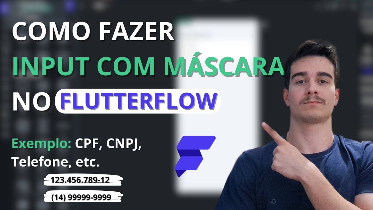 Como Formatar Textfield com Máscara no FlutterFlow?