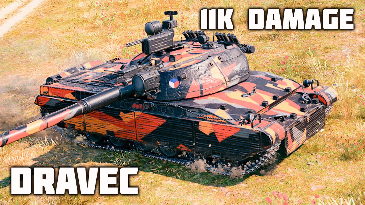 Dravec WoT – 4Kills, 11K Damage
