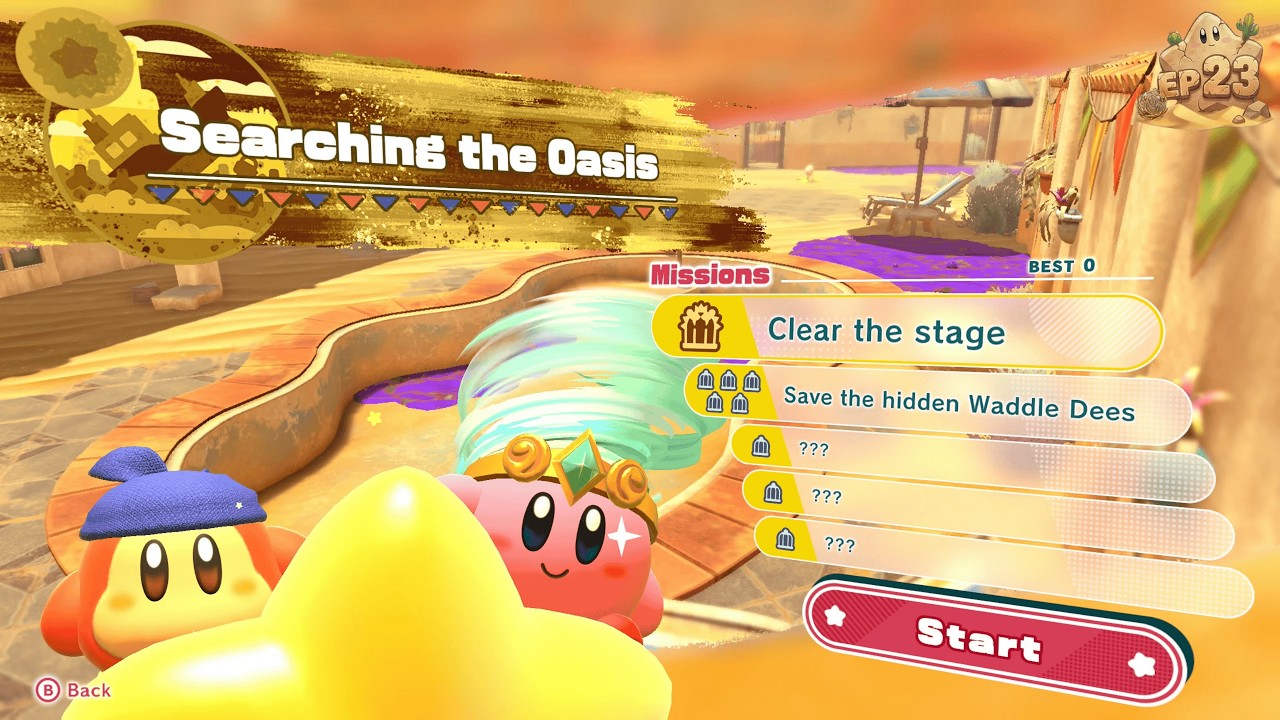 Kirby and the Forgotten Land - Searching the Oasis | Episode 23 (4K 60FPS)