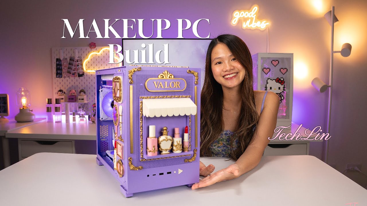Makeup Inspired PC Build | XPG Valor Mesh Nano Custom Mod 💄