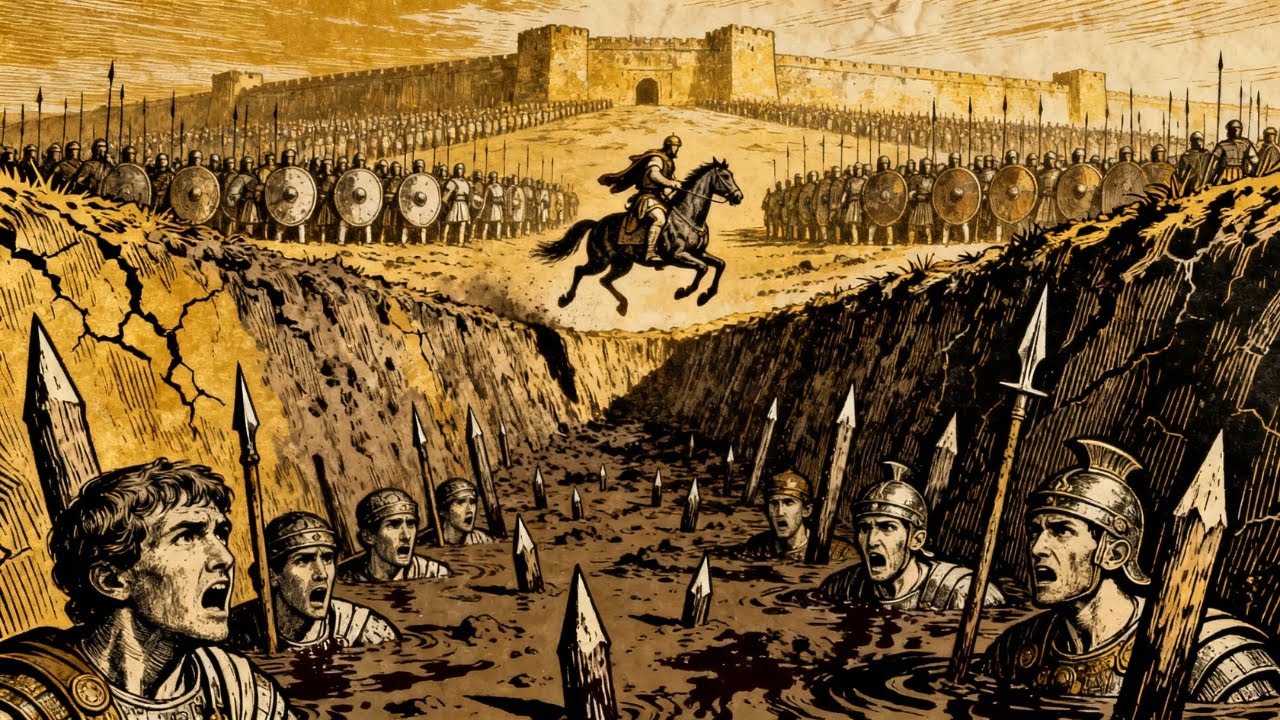 Cosa successe quando Giulio Cesare si seppellì vivo con il suo esercito | L’assedio di Alesia