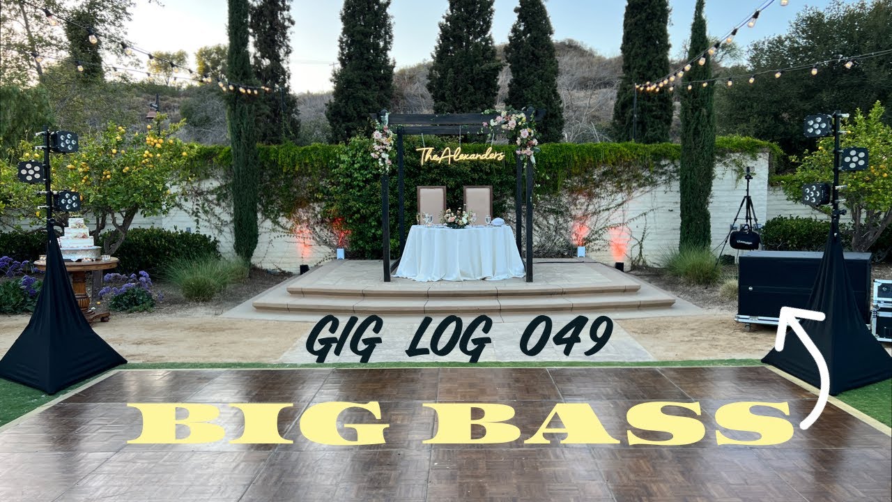 GIG LOG 049 | WEDDING WITH DUAL 21 | PHOTOBOOTH | LINE DANCING | OIL HAZER