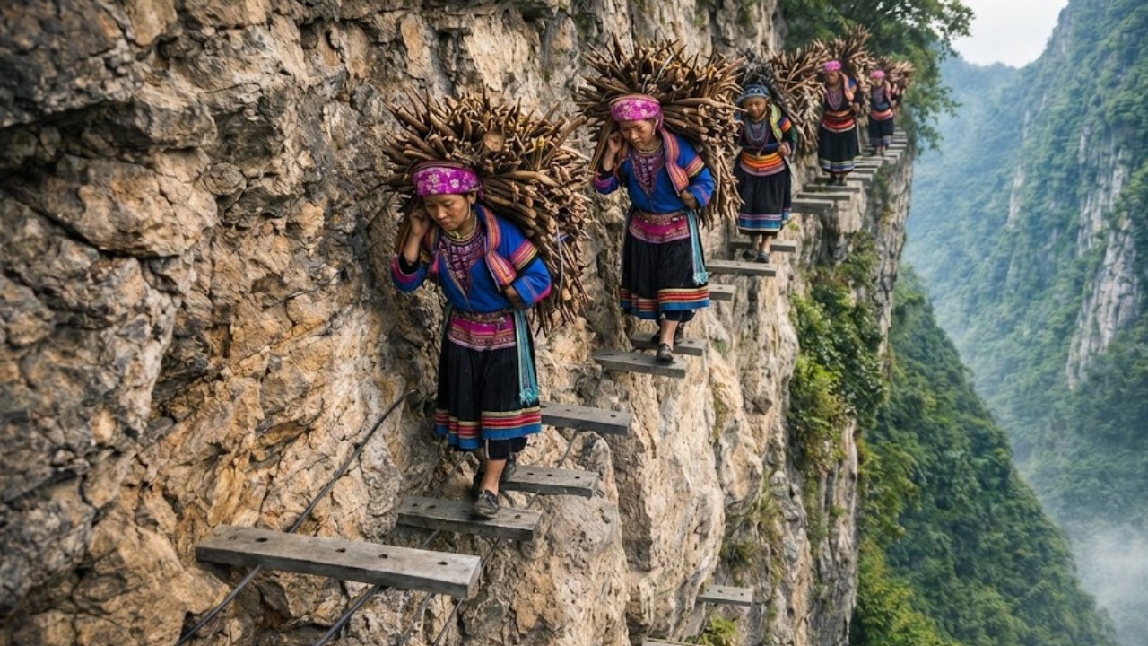 Impossible Places | World's Most Dangerous  Roads on Earth You Should Never Visit Alone | 4K Travel