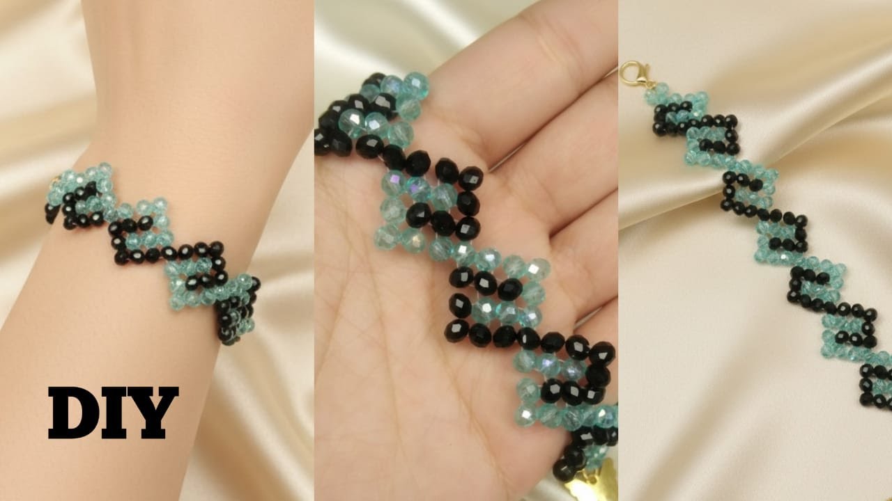 DIY Beaded Bracelet Tutorial with 4mm Beads & Lobster Clasp | Beginners Step-by-Step