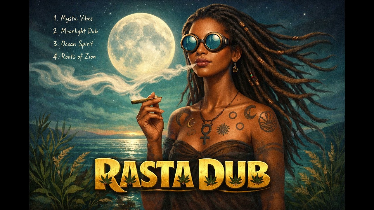 Dub Reggae Chill Mix 🌿 | Deep Roots Sound, Calm Vibes & Psy Visuals