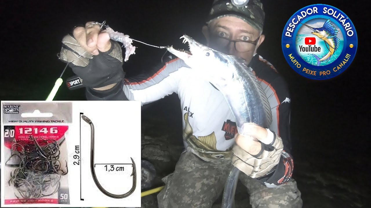 PERNADA de TR&Ecirc;S ANZ&Oacute;IS PARA A PESCA DE PEIXE ESPADA, USE e N&Atilde;O PERCA MAIS ESPADAS EM SUAS PESCARIAS!