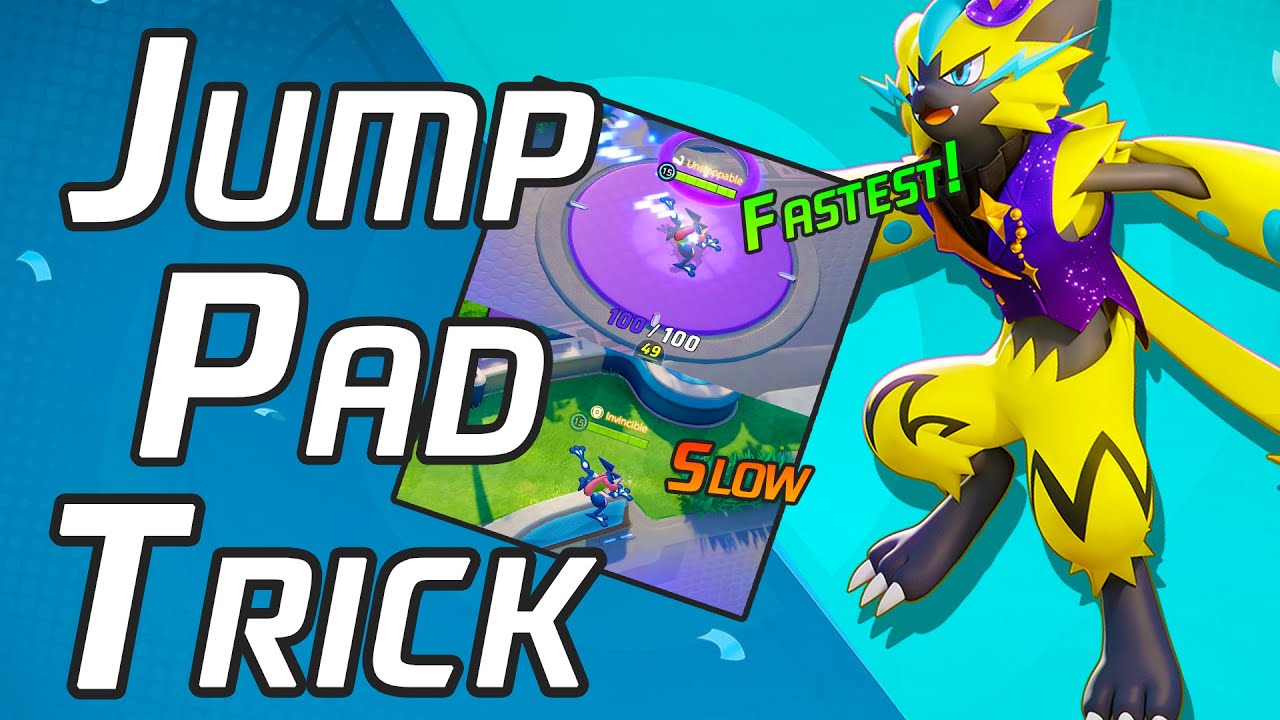 ADVANCED JUMP PAD TRICK | Pokemon Unite