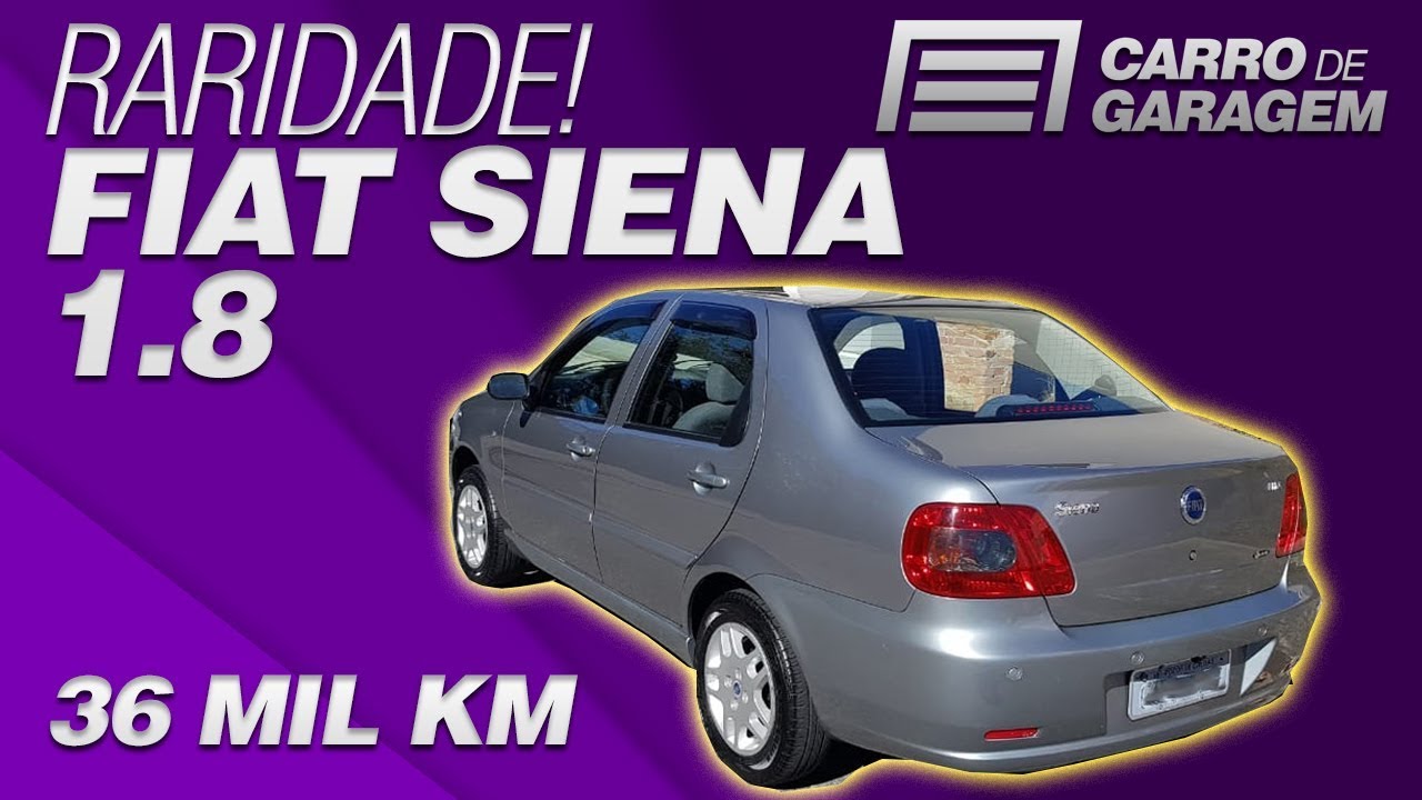 O FIAT SIENA HLX 1.8 MAIS NOVO E MAIS COMPLETO QUE VOCÊ VAI VER!