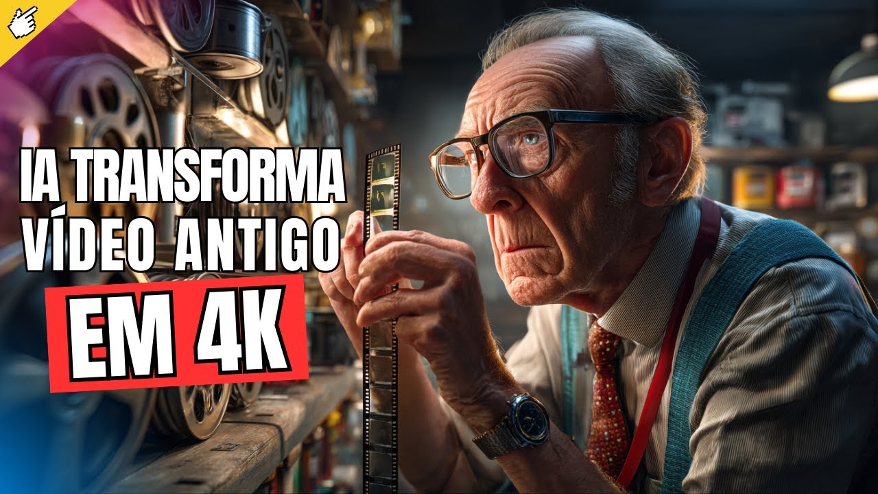 🔥Como melhorar a QUALIDADE DO VÍDEO EM 4K usando IA (2025)