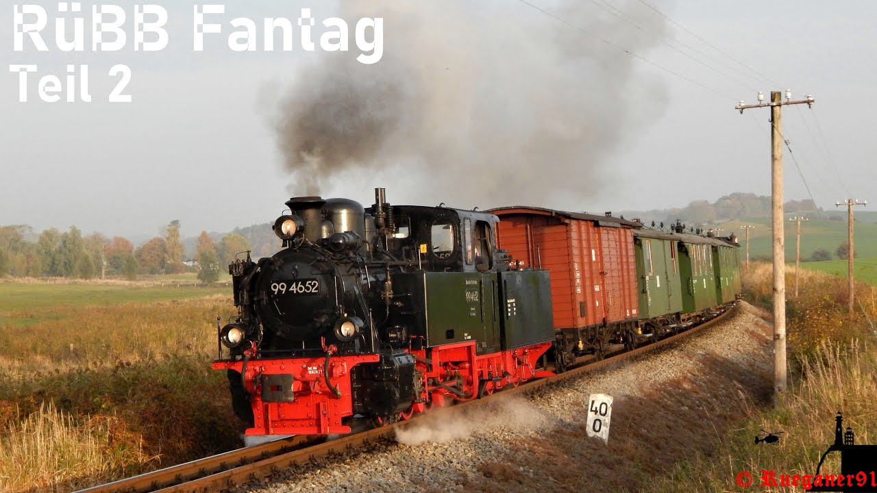 [HD] Rasender Roland FotoP mit 99 4652 mit Steigung [ RüBB Fantag Teil 2]